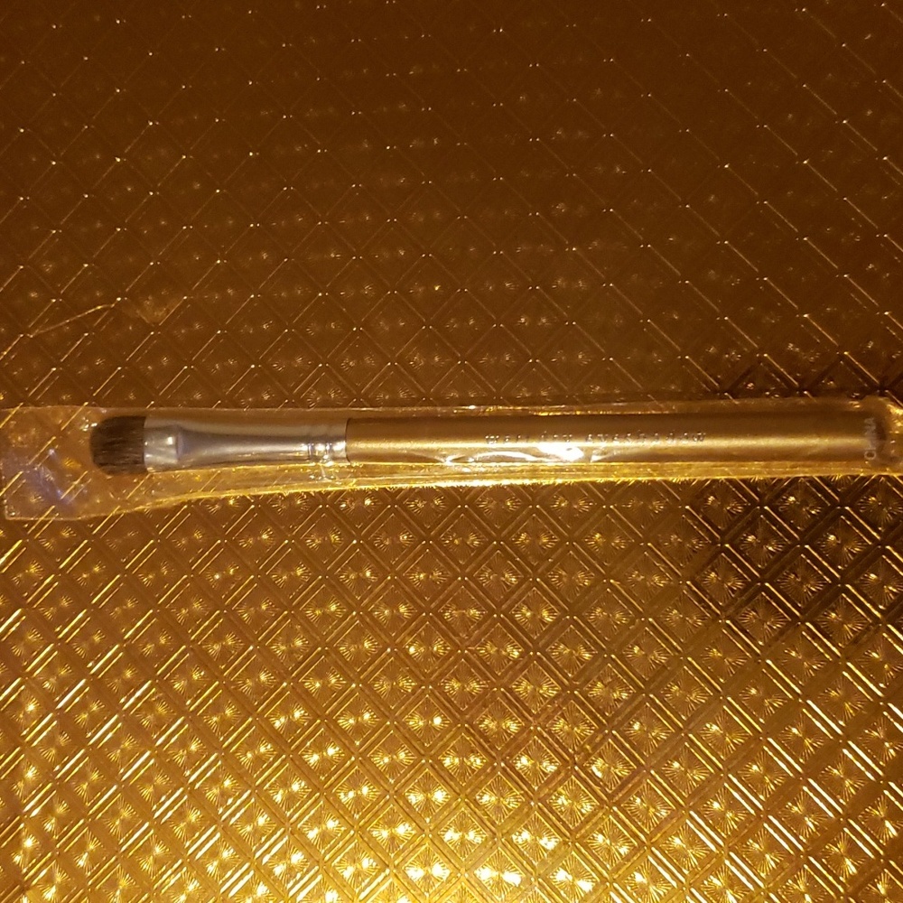 🌟HP🌟❇️🧚‍♀️Bareminerals RARE Lim Ed. Gold Wet/Dry Eyeshadow Brush NWT